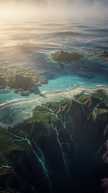 Subarine Ridge Free Ocean Depths Revealed Image - Ocean, Underwater, Aerial | Download ...