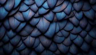 Free Iridescent Feather Pattern Image - Feathers, Iridescent, Geometric ...