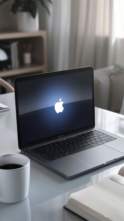 Free Glowing Apple Logo Image - Laptop, Apple, Glowing | Download at ...