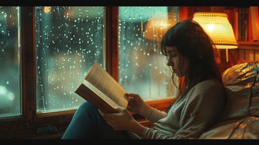 Free Cozy reading nook Image - Reading, Rain, Window | Download at ...