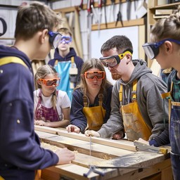 Free Carpentry Class Activity Image - Workshop, Woodworking, Safety ...