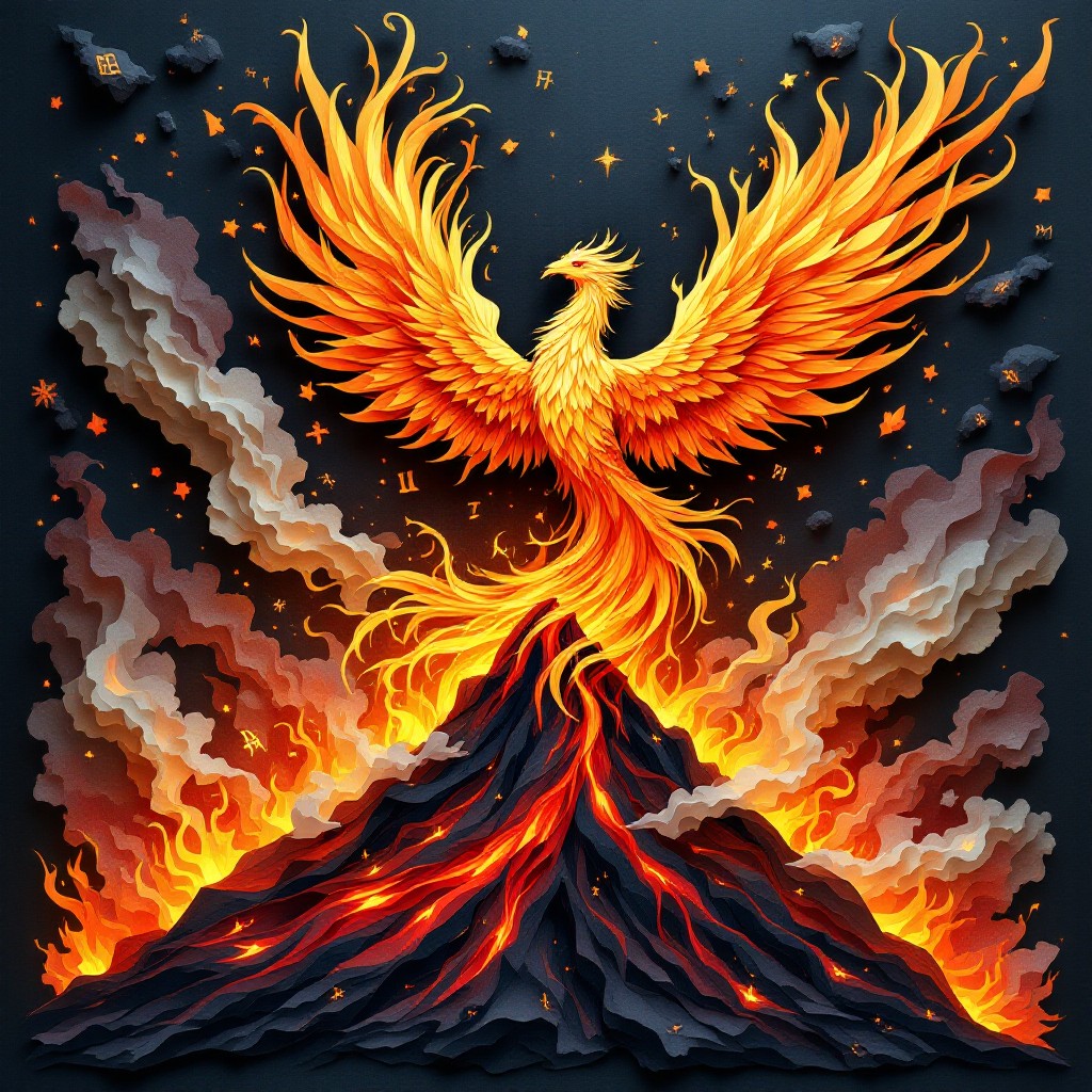 Phoenix Rising Flame Free Phoenix Rising Flames Image - Phoenix, Firebird, Flames | Download ...