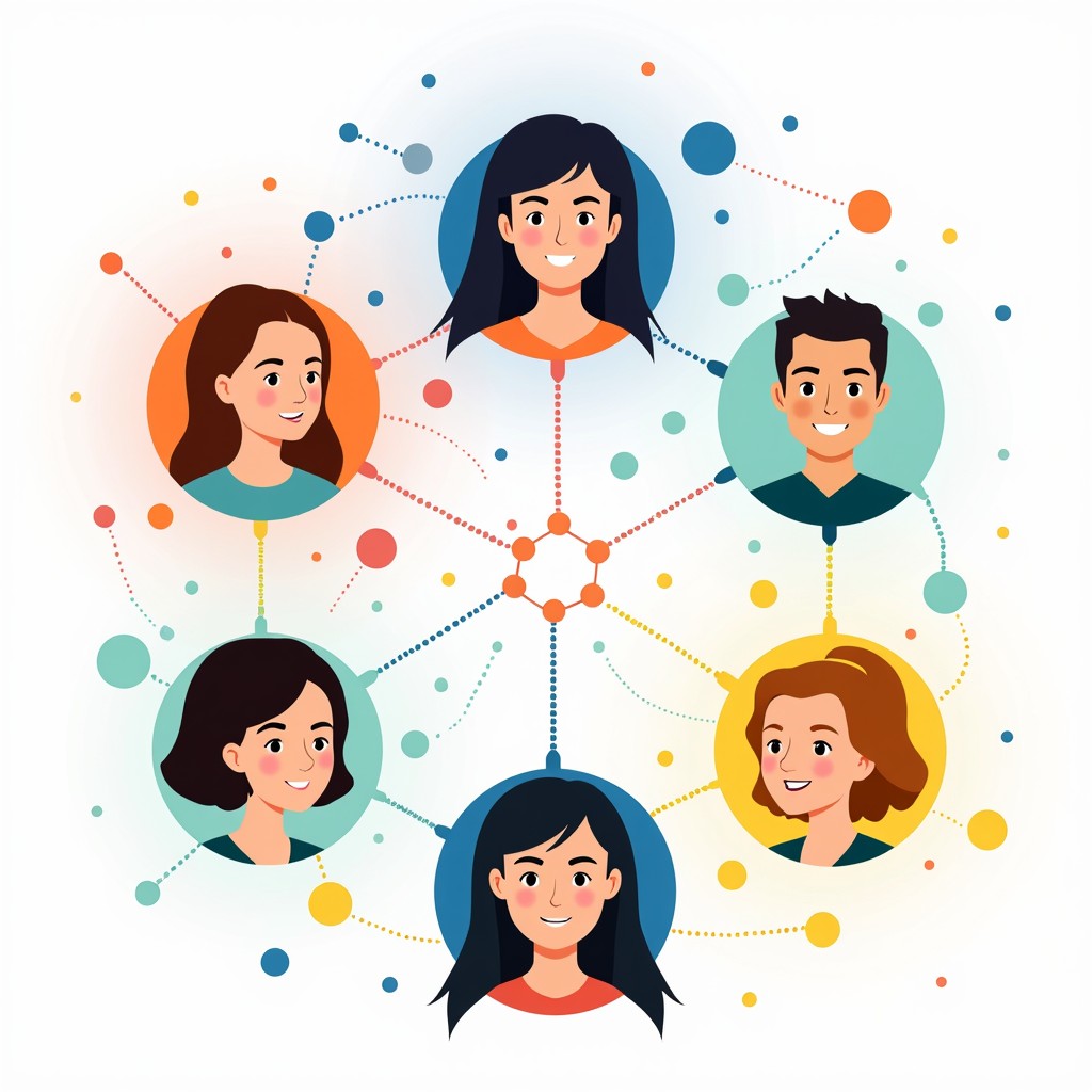 Free Connected Diverse Team Image - Teamwork, Collaboration, Network ...