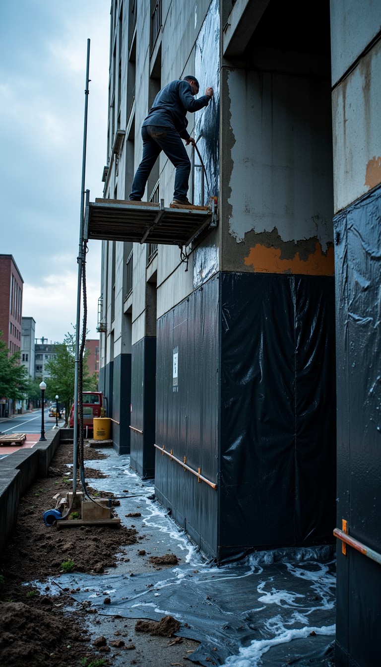Free Waterproofing In Rain Image - Construction, Waterproofing ...