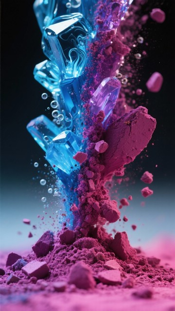 Free Blue Meets Magenta Image - Pigment, Watercolor, Blue | Download at ...