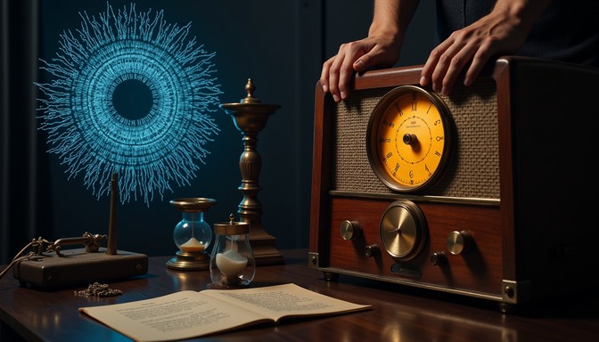 Radio Tuning Visual Free Vintage Radio Glow Image - Radio, Vintage, Amber | Download at ...