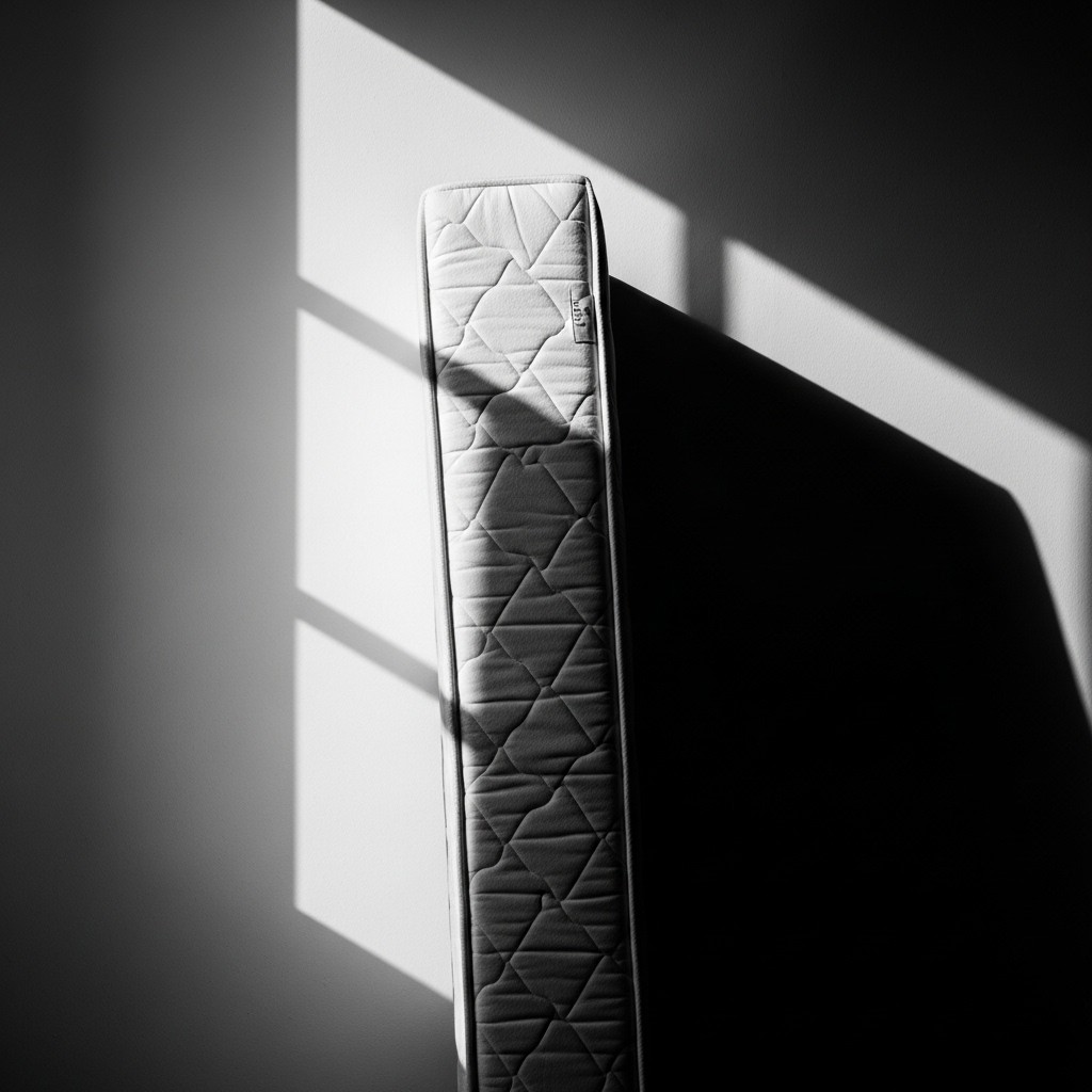 Free Bare Mattress Shadows Photo Mattress Minimalist Black