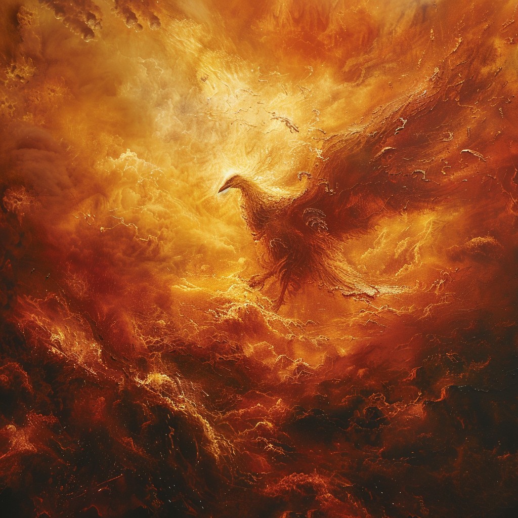 Free Fiery Phoenix Ascending Image - Phoenix, Flames, Rebirth ...