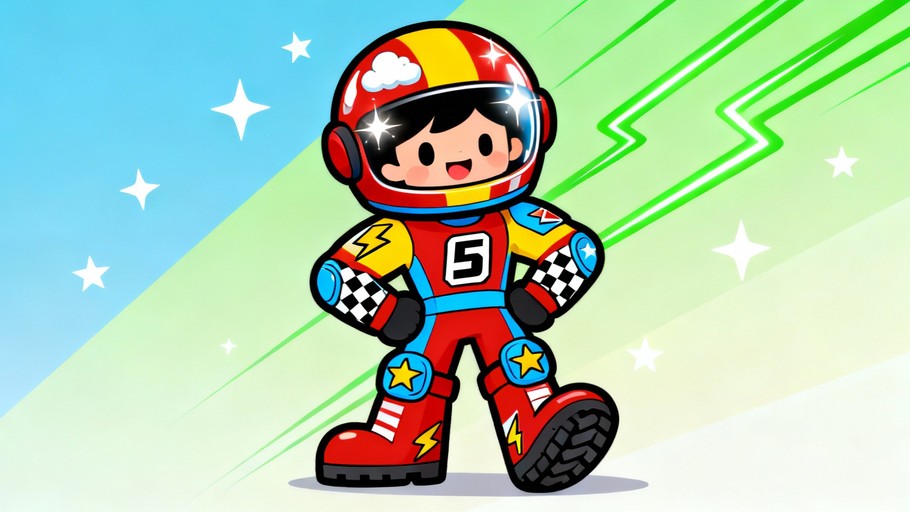 Download Colorful Racing Friends Image - Racing, Cartoon, Cars | StockCake