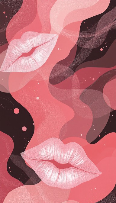 Free Ethereal Lip Pattern Image - Lips, Abstract, Rose | Download at ...