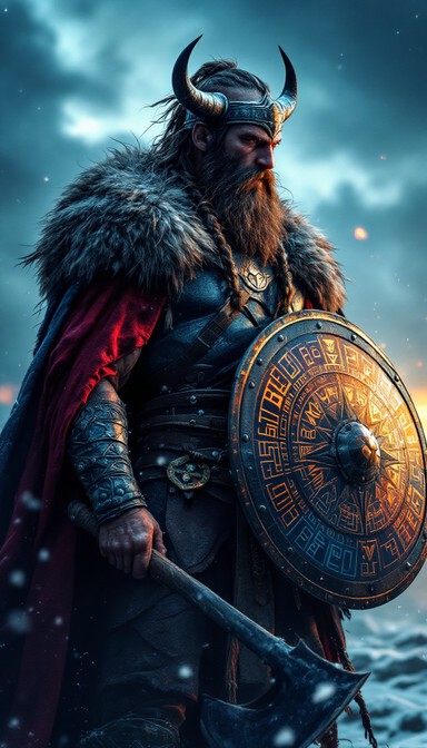Free Viking in snow Image - Viking, Snow, Warrior | Download at StockCake