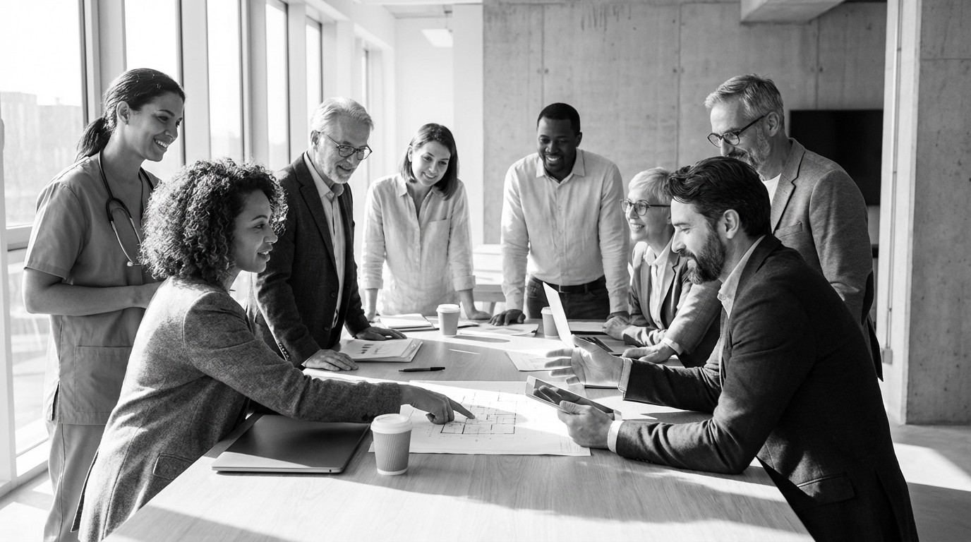 Free Diverse Professionals Collaborating Photo - Teamwork ...