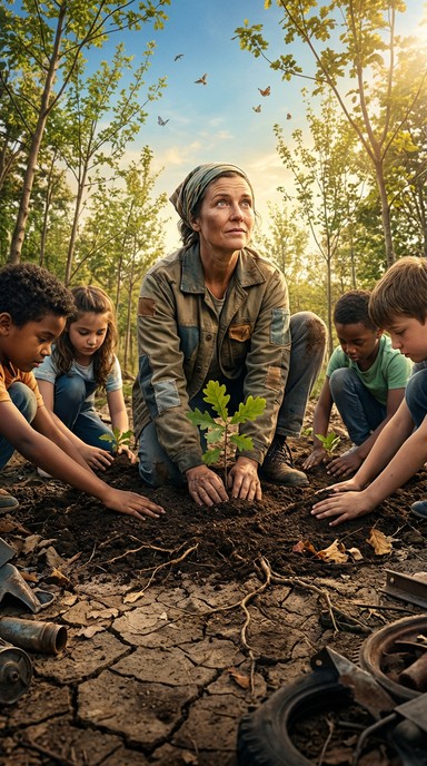 Free Planting Hope Together Image - Activism, Environmental, Planting ...