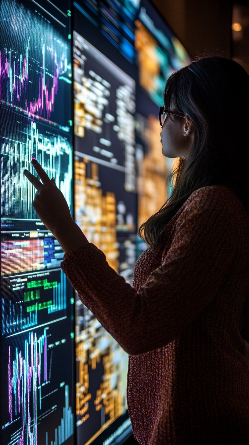 Free Analyzing data trends Image - Technology, Data, Analysis ...