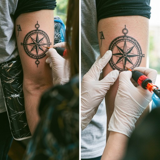 Free Compass Guides Way Image - Tattoo, Compass, Geometric | Download ...