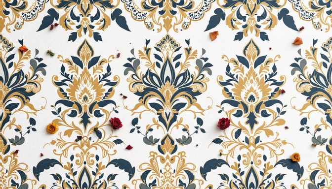 Free Luxury Tea Pattern Image - Damask, Pattern, Botanical | Download ...