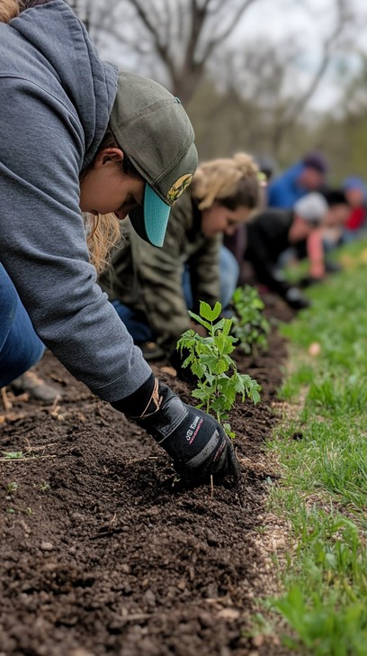 Free Planting Free Planting Young Tree Image | Download at StockCake