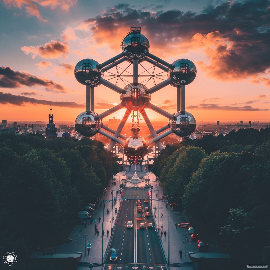 Free Iconic Structure Sunset Image - Sunset, Architecture, Landmark ...