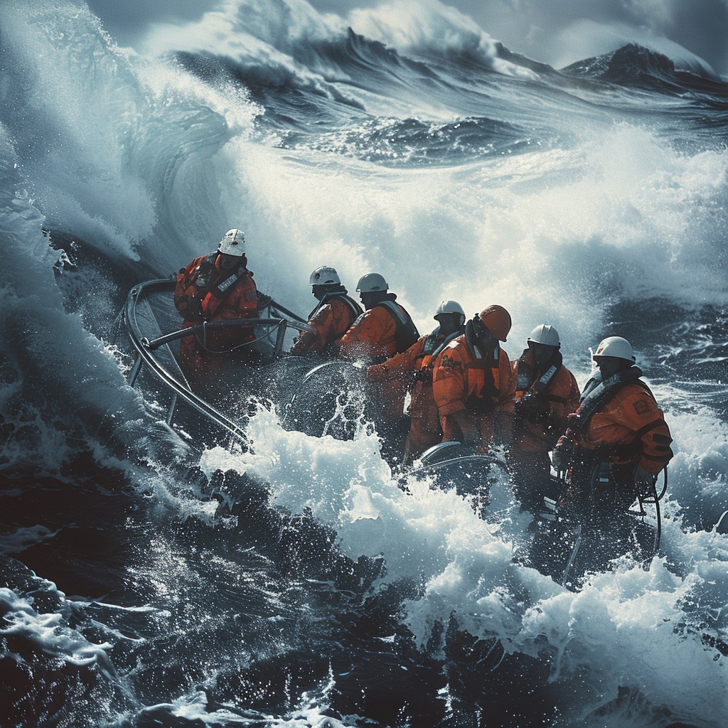 Stormy Rescue Free Stormy Sea Rescue Image - Sea, Storm, Rescue | Download at StockCake