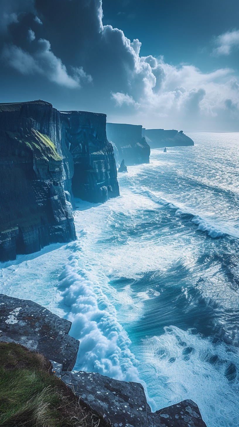 Free Majestic Coastal Cliffs Image - Ocean, Cliffs, Dramatic | Download ...
