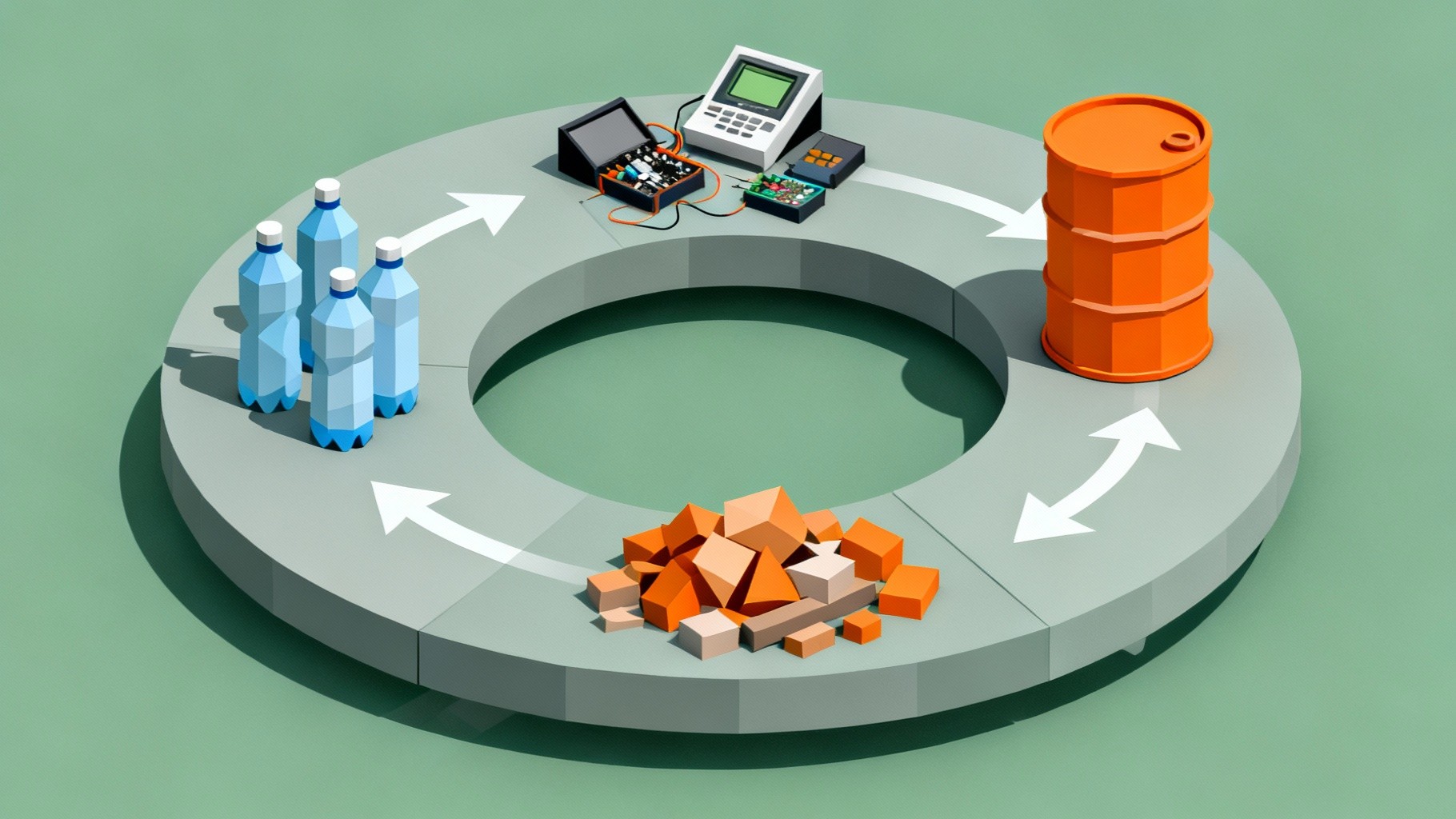 Free Circular Economy Cycle Image - Recycling, Sustainability, Circular ...
