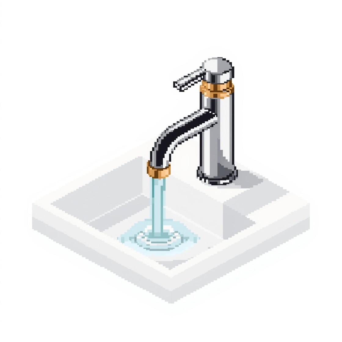 Free Luxury Pixel Tap Image - Faucet, Tap, Isometric | Download at ...