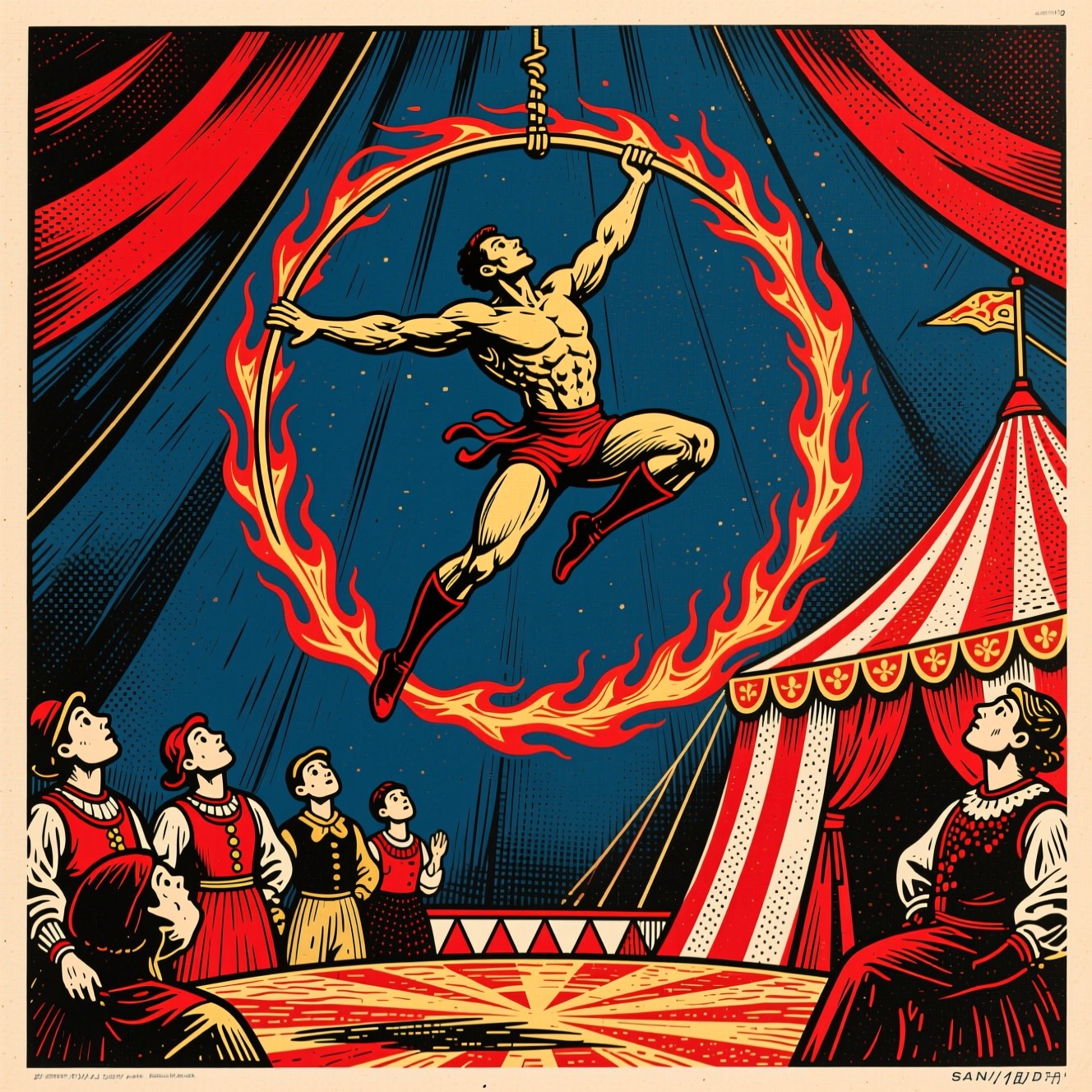 Free Daring Circus Leap Photo - Circus, Acrobat, Performer | Download ...