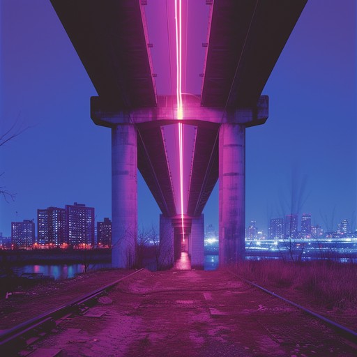 Free Futuristic Bridge Illumination Image - Urban, Architecture, Bridge ...