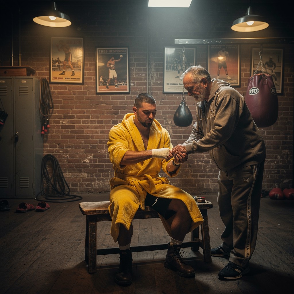 Free Boxing Preparation Ritual Image - Boxing, Fighter, Coach ...