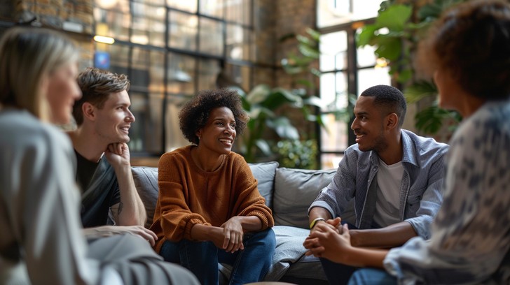 Free Friends Enjoying Conversation Image - Friends, Conversation ...