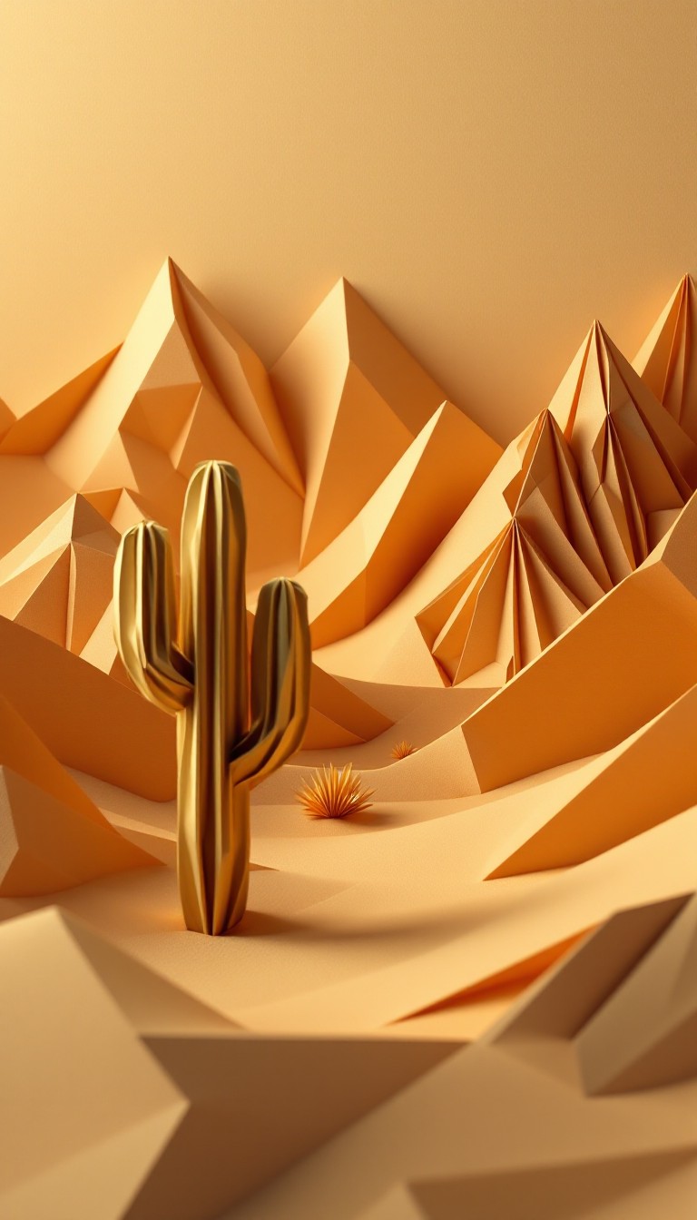 Free Paper Desert Sculpture Image - Origami, Paper, Desert | Download ...