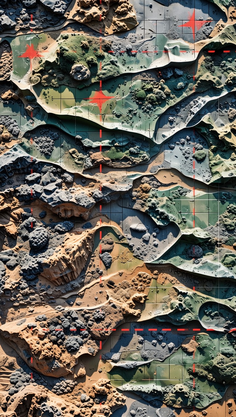 Battlefield Map Design Free Layered Battlefield Terrain Photo - Battlefield, Terrain, Military ...