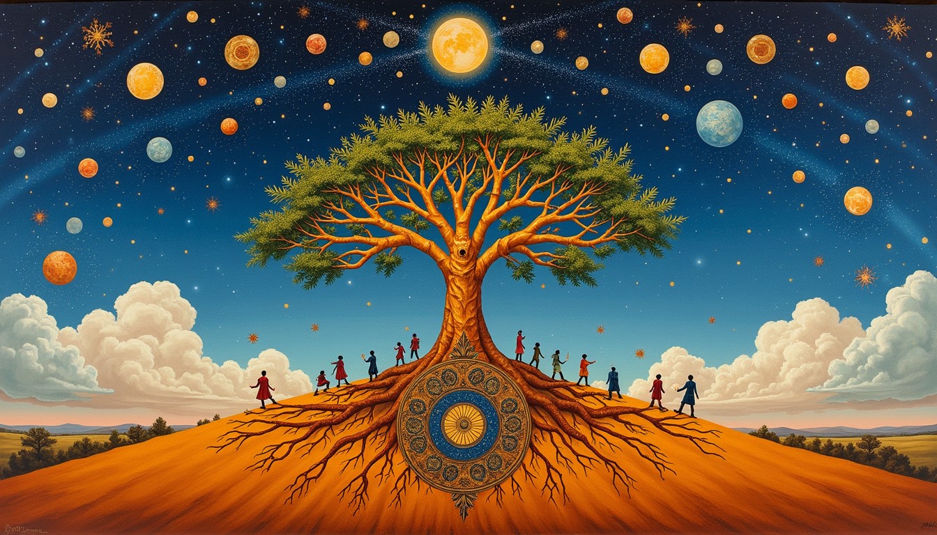 Free Cosmic Tree Awakens Image - Tree, Cosmic, Spiritual | Download at ...