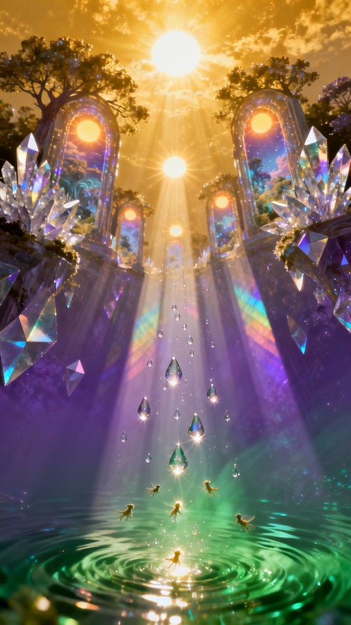 Free Celestial Light Cascade Photo - Fantasy, Surreal, Ethereal ...