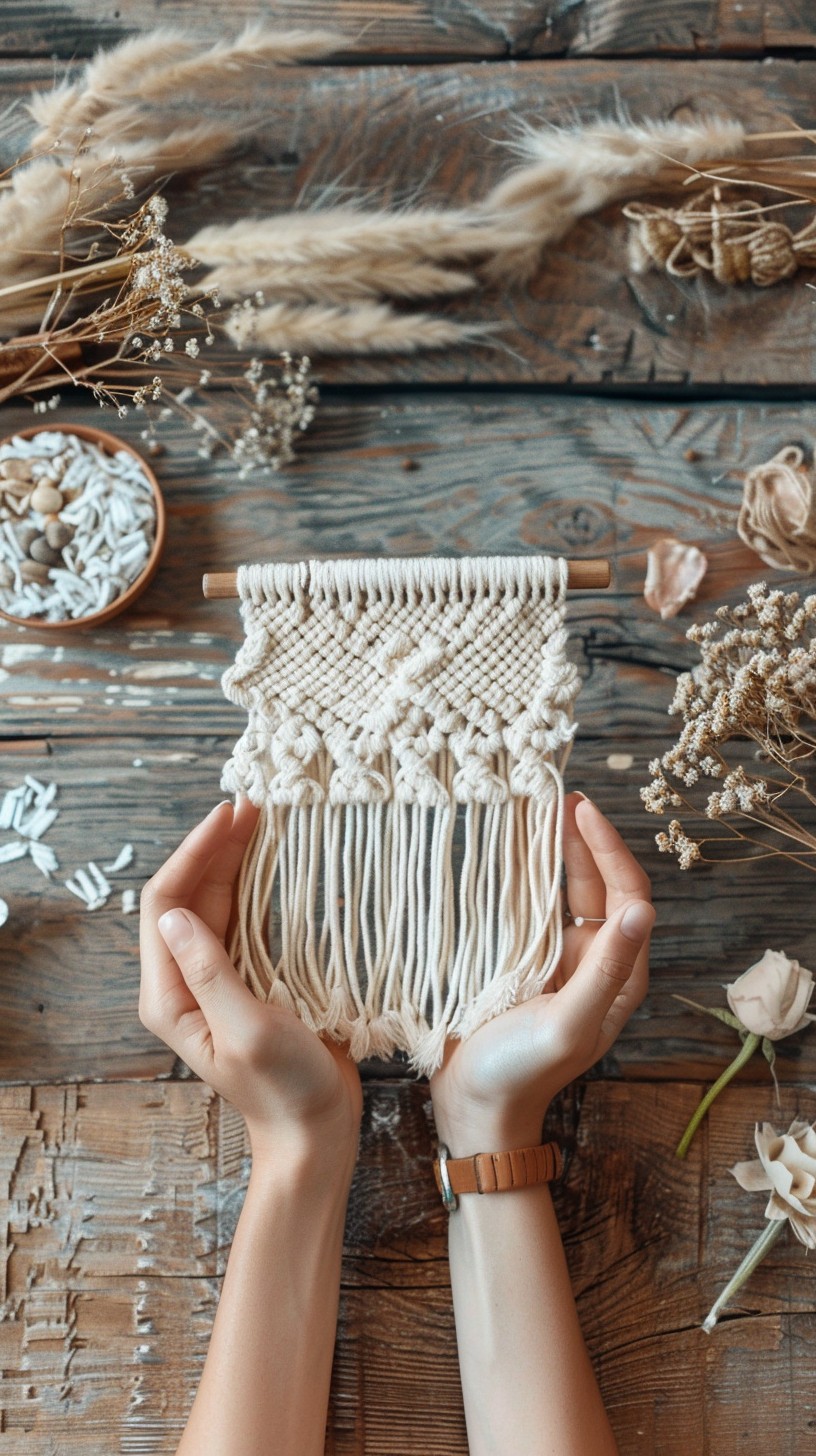 Macrame Downloadable Image Free Macrame Art Creation Image - Macrame, Art, Hands | Download at ...