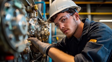 Free Engineer adjusting machinery Image - Engineer, Machinery, Factory ...