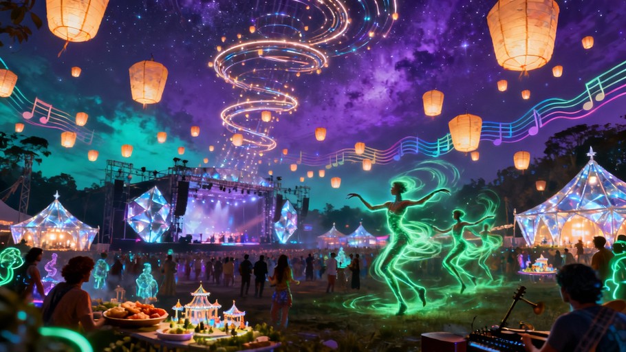 Free Ethereal Festival Magic Image | Download at StockCake