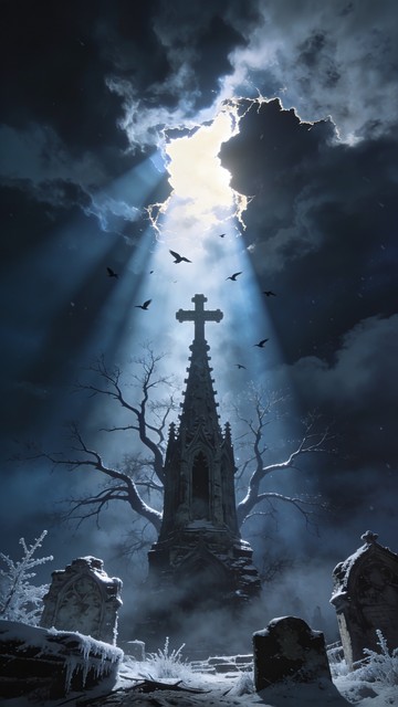 Gothic Cold Free Heavenly Gothic Storm Image - Gothic, Cathedral, Winter | Download ...