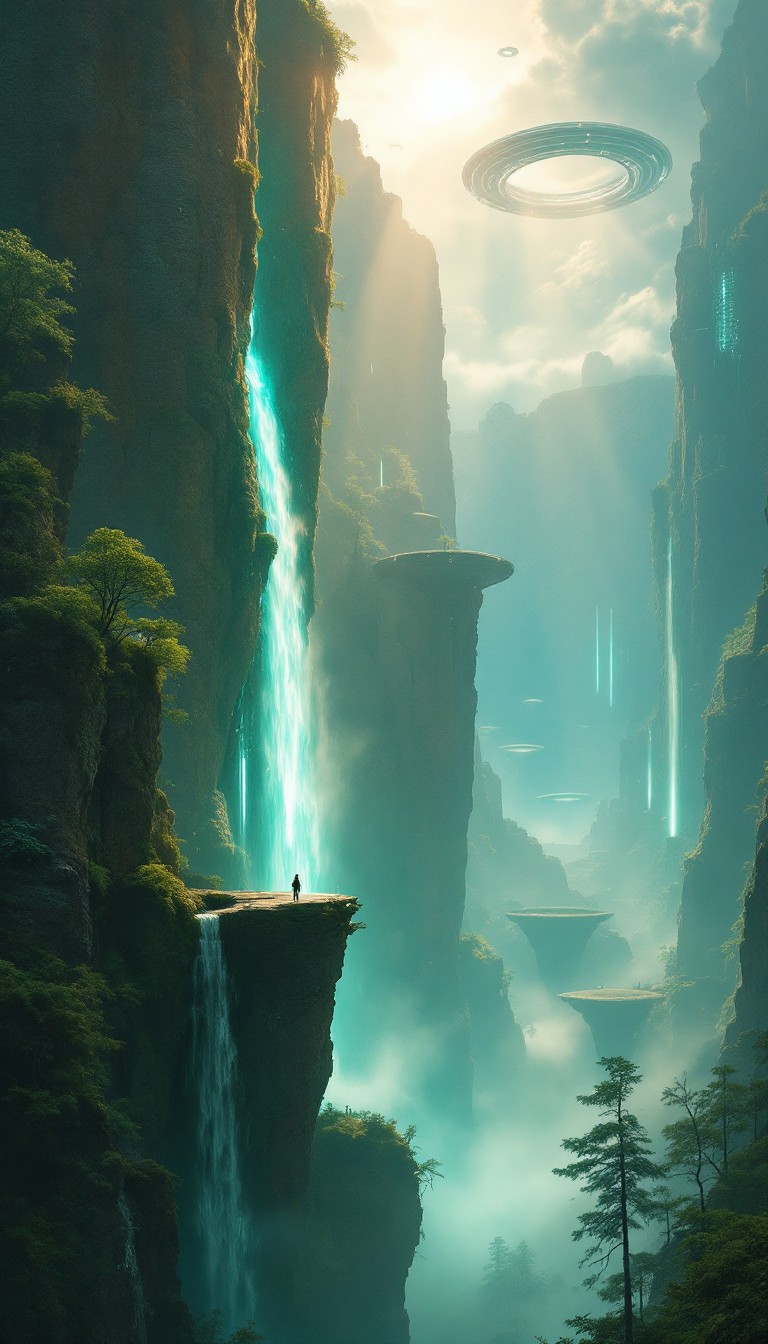 Free Alien Waterfall Wonder Image - Alien, Waterfall, Explorer ...