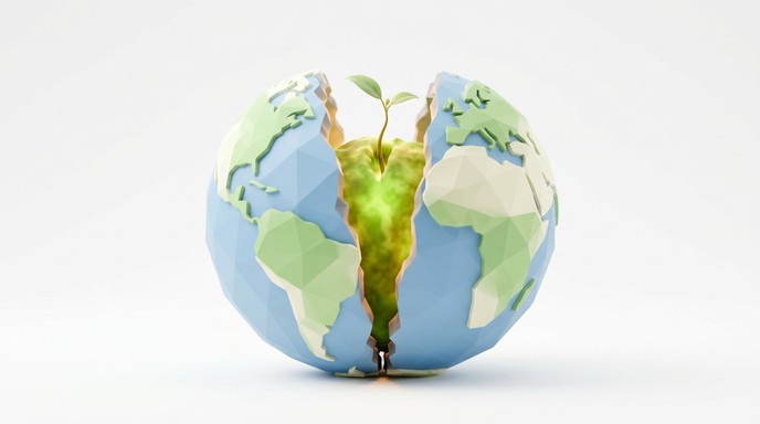 Free Earth Splitting Drama Stock AI Images | StockCake
