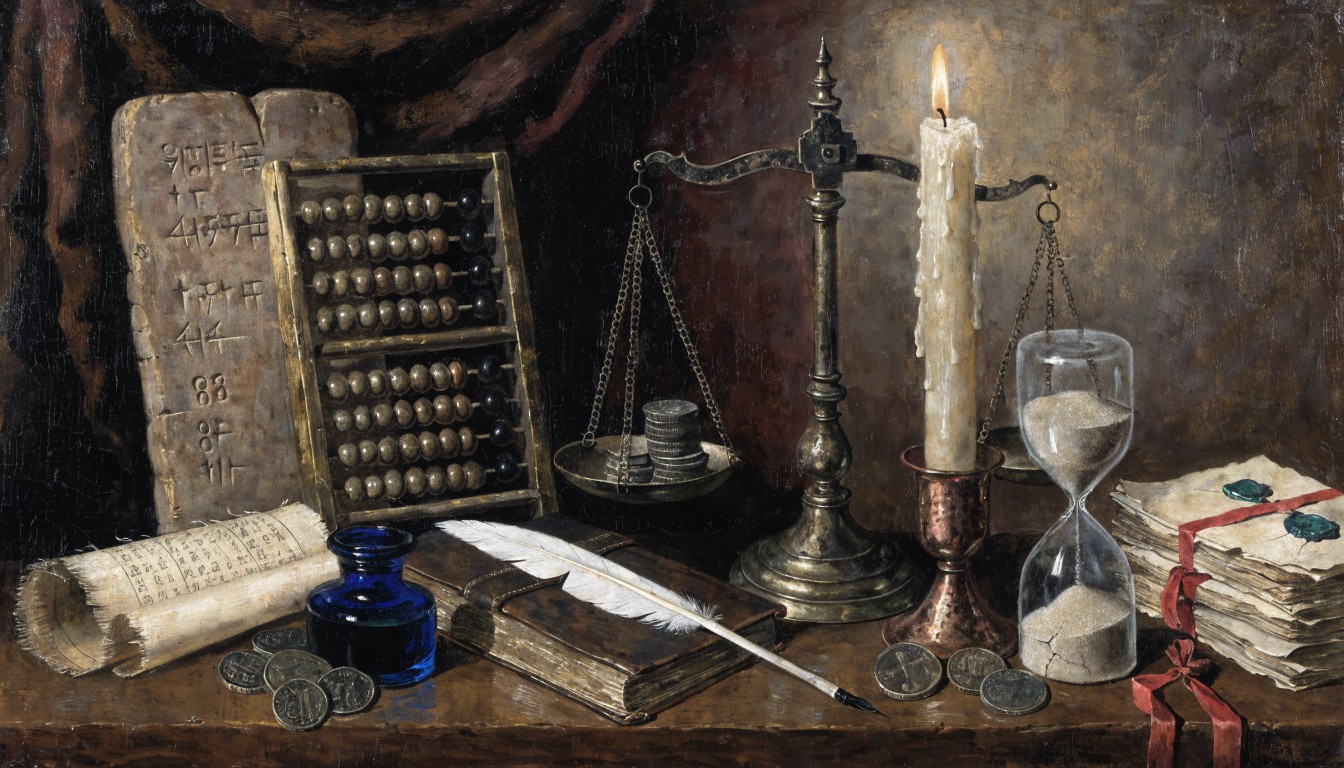 Free Ancient Accountant's Desk Image - Accounting, Ancient, Abacus ...