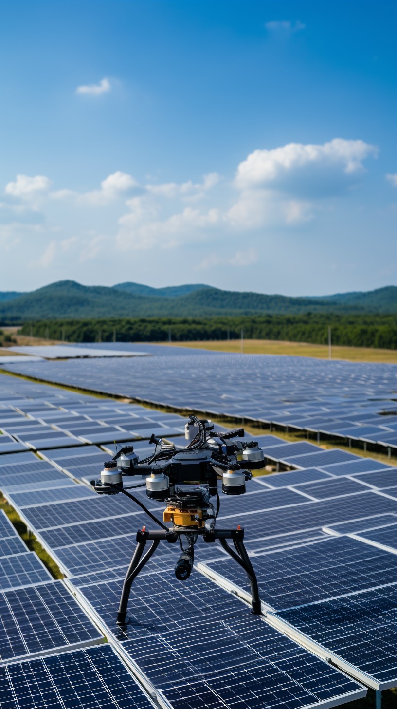 Free Drone Over Solar Image - Drone, Solar, Technology | Download at ...