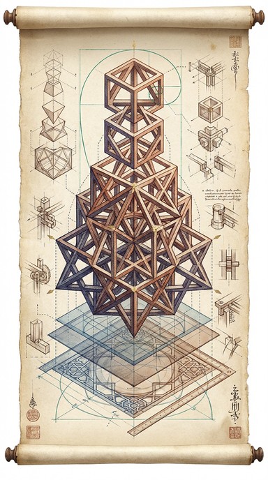 Geometric Sructure Free Geometric Sacred Architecture Image - Geometric, Lattice ...