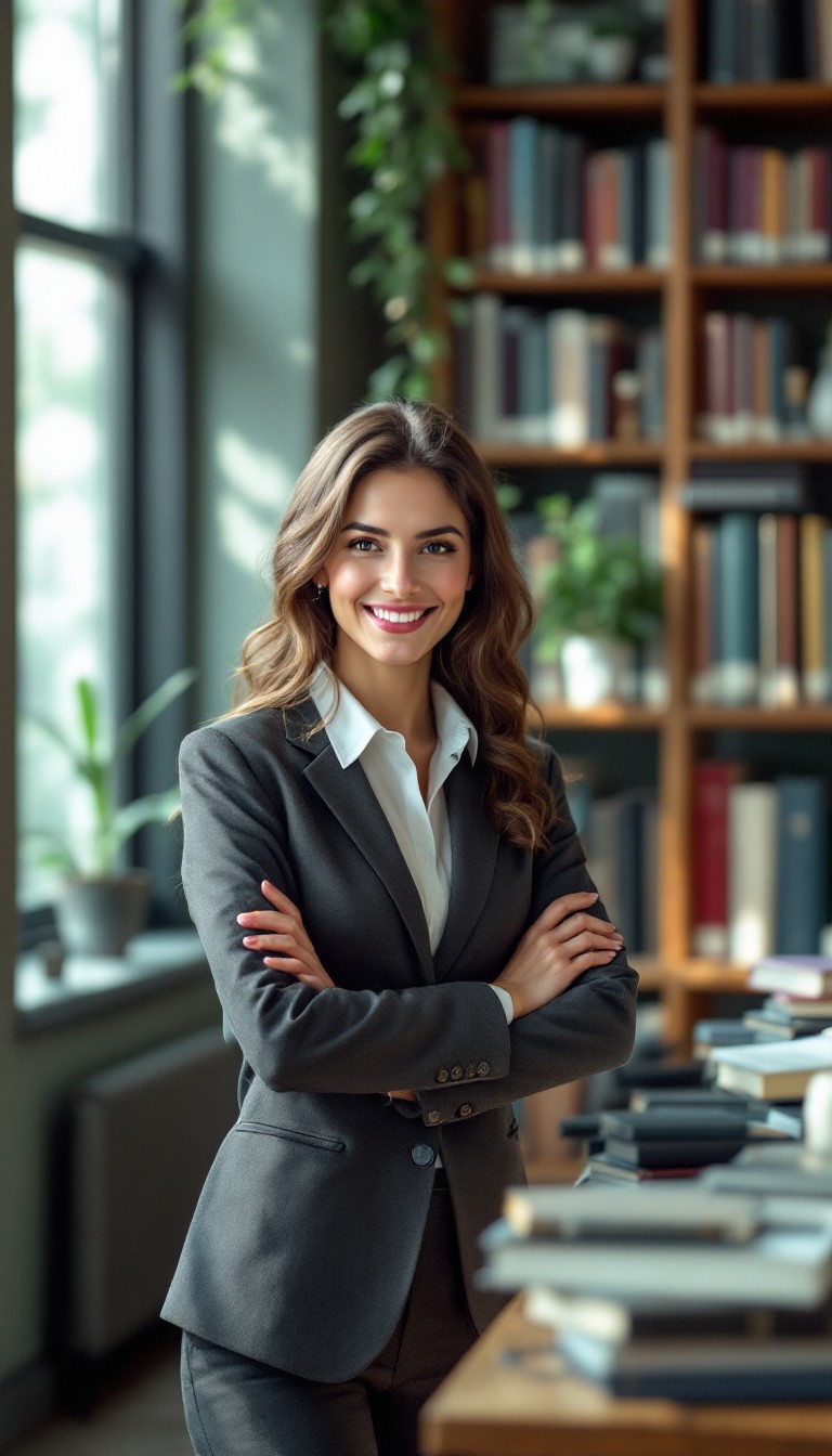 Free Knowledge Meets Style Image - Professional, Library, Success ...