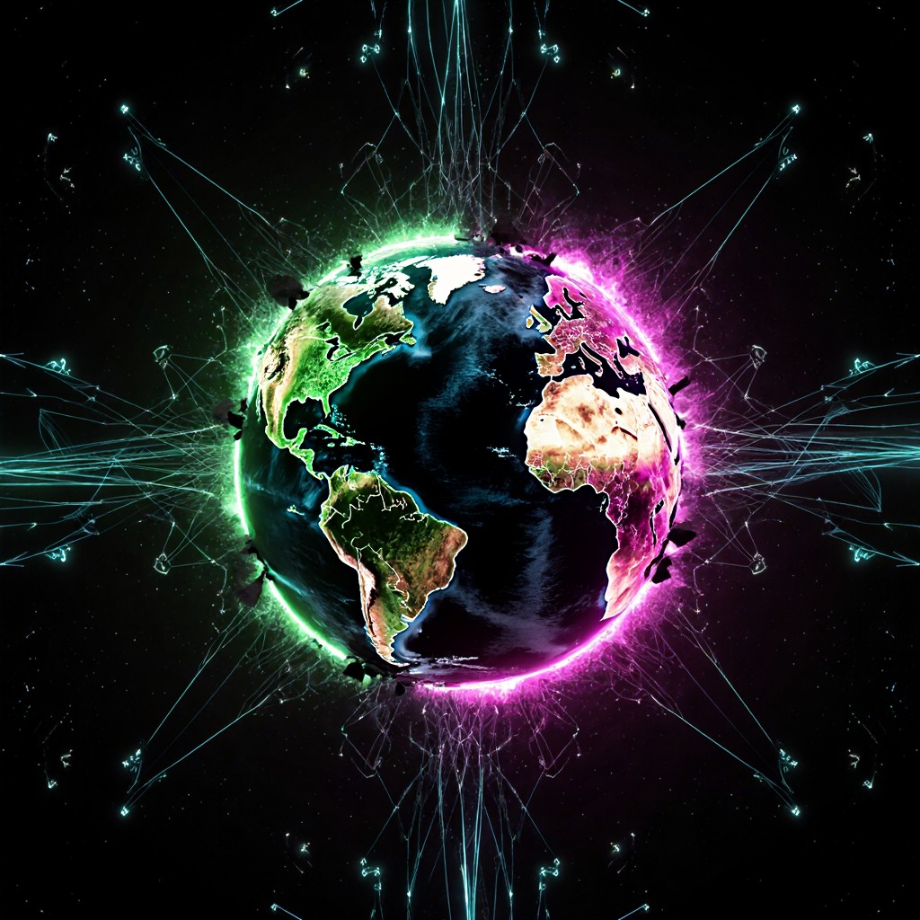 Free Digital Earth Apocalypse Image - Earth, Apocalypse, Cyberpunk ...