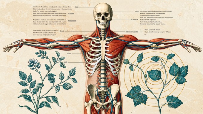 Free Anatomy Meets Botany Image - Anatomy, Botanical, Illustration ...