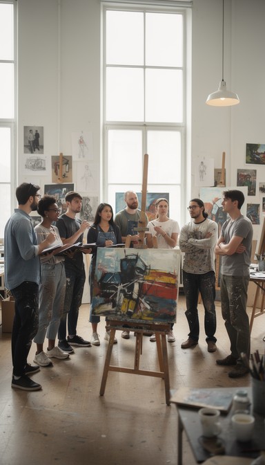 Free Art Critique Session Image - Art, Critique, Students | Download at ...