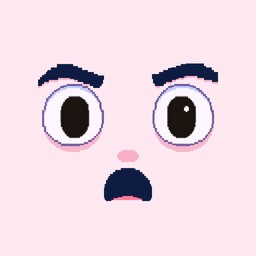 Free Shocked Pixel Face Image - Pixel, Surprised, Shocked | Download at ...