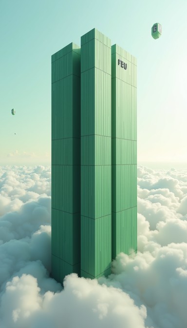 Free Emerald Tower Ascends Image | Download at StockCake