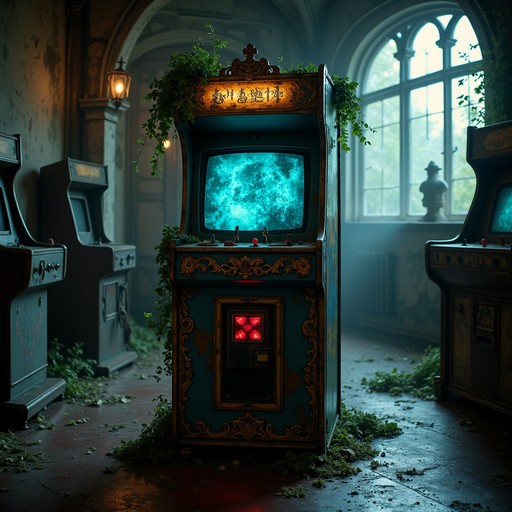 Scary Arcade Machine Free Possessed Gaming Relic Image - Gothic, Arcade, Haunted | Download ...